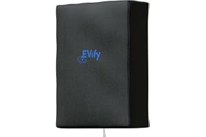 EVify Wallbox Abdeckung Hülle • Wallbox Wetterschutz • Schutz vor Regen, Schnee, Staub & UV für EV Ladestation • Schutzhülle Regenschutz
