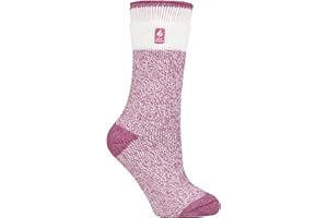 HEAT HOLDERS - Femme Chaudes Polaire Fantaisie Chaussettes Thermiques pour Hiver