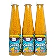 Dadaji Premium Bengali Mustard Kasundi Sauce 900gm (600gm+300gm Free) Pack Of 3 bottles (300gm each(200+100gm free,each)