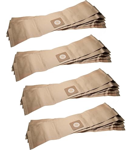5x Staubsaugerbeutel Für Bosch 2609256F33 – Papierbeutel 85,4x26,9 Cm, Braun, Saugstark & Hygienisch
