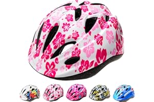 METEOR Casque Vélo Enfant VTT et VTC Unisexe Casque de Cyclisme de Réglable de Sport pour BMX Skate Scooter Patines Conçu pour la Sécurité des Utilisateur HB 5-6