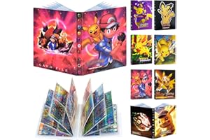 CTXTQTDT Sammelkarten Album, Karten Sammelalbum, Sammelmappe Karten, Hefte für Karten, 30 Seiten Kann Bis zu 240 Karten, Sammelkarten Ordner für Weihnachtsfeier Geburtstagsgeschenk (F)