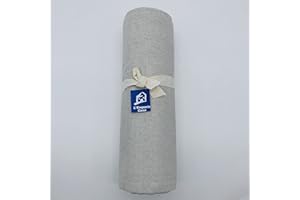 L'EMPORIO CASA Telo Copridivano Copriletto Tela Grossa Robusta Cotone in Panama 160X260-260x280-360x280 Maxi Lenzuolo Copritutto Cotone Granfoulard Made Italy (GRIGIO-, 160X280)