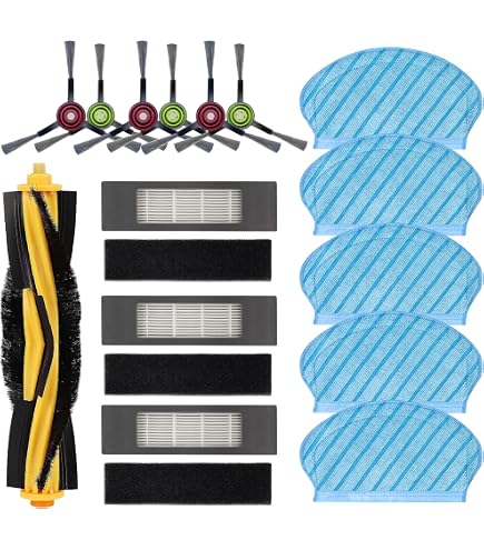Kit Ricambi Per Robot Aspirapolvere Proscenic M7 Pro/M8 Pro - Spazzola