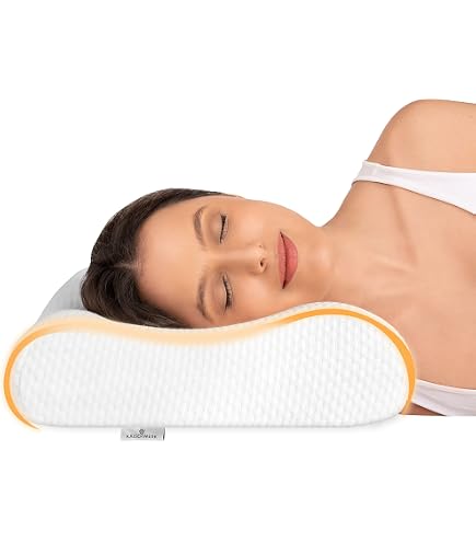 Oreiller Ergonomique Cervical, 2 en 1 Oreiller Orthopédique à Mémoire de Forme pour la Nuque Oreiller Ergonomique Cervical, 2 en 1 Oreiller Orthopédique à Mémoire de Forme pour la Nuque