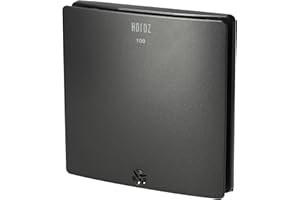 HOROZ ELECTRIC Extractor de Aire Baño 100 mm Antracita 12W FELIX - Ventilador Baño Silencioso con Filtro 43 dB, 100 m³/h para Ventilación en Cocina, Aseo y Hogar - Antihumedad y Antimoho