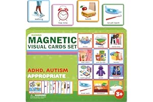 QUOKKA 95 Tabela Nagród Dla Dzieci – Plan Zachowań Wzrokowych Dla Dzieci Autystycznych – Magnetyczne Narzędzia Do Terapii ADHD – Rutynowe Materiały Edukacyjne – Wersja Angielska