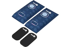 Homiu 2 × 1kg Car Dehumidifier Bags - Reusable Silica Gel Moisture Absorbers with Anti-Slip Pads – Rechargeable, Prevent Damp & Condensation in Cars, Van, Home & Caravan