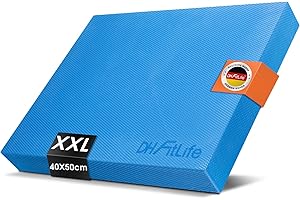 DH FitLife Premium Balance Pad – Cuscino Propriocettivo Ideale per Esercizi di Equilibrio e Stabilità | Yoga, Pilates, Balance & Core Training | Cuscino per Fisioterapia e Allenamento Fitness