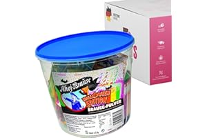 Ahoj-Brause Brause-Pulver Eimer Prickelnder Getränkespaß | + Mit stylishem SWEETS´N FOOD Packband verpackt (Brause-Pulver Halloween Edition)