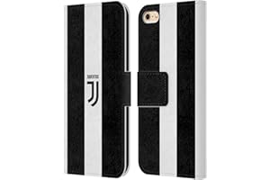 Head Case Designs Officially Licensed Juventus Football Club Bold White Stripe Lifestyle 2 Leather Book Wallet Case Cover Compatible With Apple iPhone 6 / iPhone 6s