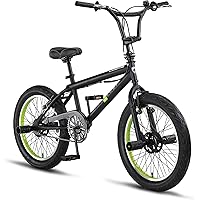 Licorne - Bicicletta “Jump Premium BMX”, sistema a rotore a 360°, 4 perni in acciaio, carter, ruota libera
