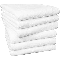 ZOLLNER set van 2 badhanddoeken, 100x150 cm, 100% katoen, 550g/qm, wit