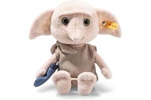 Steiff Kuscheltier Dobby, Harry Potter, Süßes Stofftier mit Kunststoffaugen, Kinder, Jungen & Mädchen, Friends, Plüschtier 26 cm, Mehrfarbig, 024207