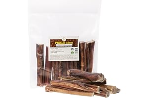 5 x Thick Bulls Pizzles 12cm 5 Inch Bully Sticks Dog Treat Chew Supplied By JR Pet Products