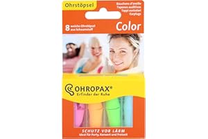 Ohropax Earplugs Colour