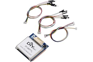 Geekstory DY-880TTL Módulo receptor GPS con flash HMC5883L Brújula + Antena activa GPS Soporte GPS Glonass Beidou para Arduino FPV Aircraft CC3D Control de vuelo, reemplaza BN-880 GPS