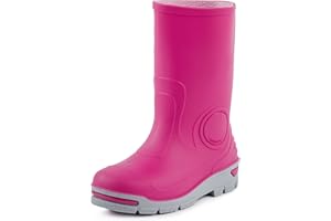 Ladeheid Gummistiefel Kinder bequeme Regenschuhe Sommer hohe Regenstiefel für Jungen und Mädchen LARB012