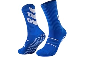 NIORASEN Niolason Antidérapantes Chaussettes Foot Homme Femme, Chaussettes de Sport Antidérapantes Hommes, en Coton Respirant et Antidérapant, Adaptées au Basket-ball, au Yoga et à la Course à Pied.