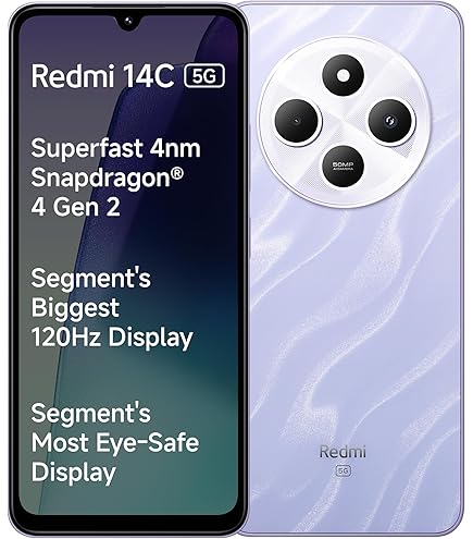Redmi 14C 8GB RAM 256GB ROM, Mobile Phone, Black : Amazon.in