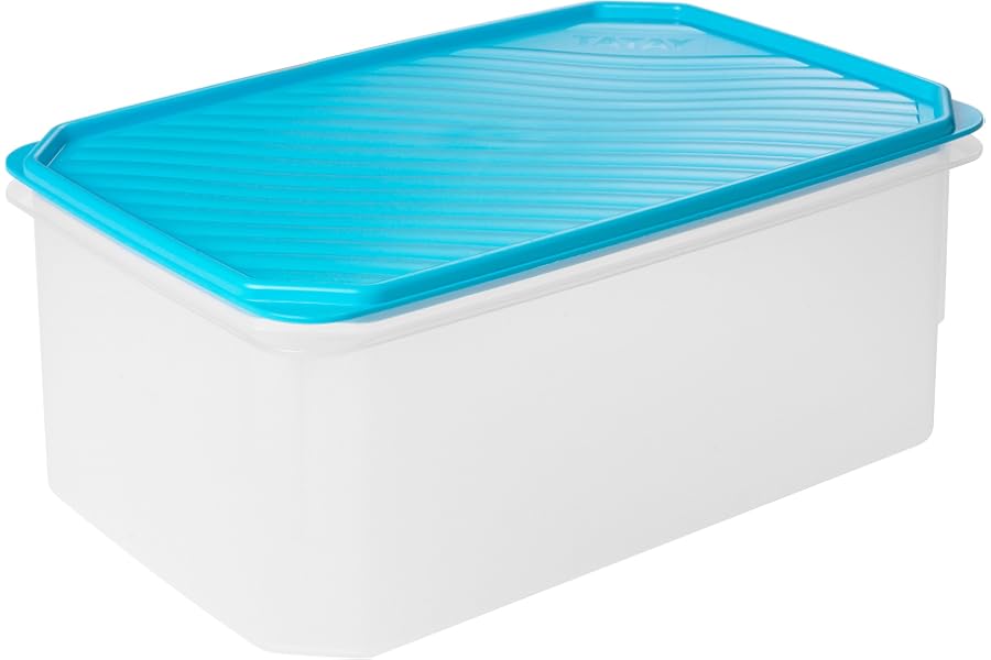 Tatay Tupper Hermético 4,7L Top Flex | Tapa a Presión | Recipientes Herméticos Para Alimentos | Apto Microondas, Lavavajillas