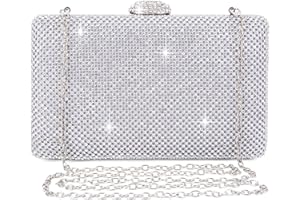 BAIGIO Gold Clutch Bag for Women Glitter Evening Bag Clutches Sparkly Wedding Bridal Clutch Purse Ladies Party Handbag