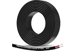 Offgridtec 2 x 4 mm² solkabel, tvåtrådig PV-kabel för solanläggningar, flexibel och separerbar design, förtennad kopparledare