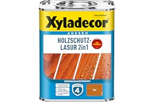 Xyladecor XY HOLZSCHUTZ-LASUR PLUS TEAK 4L