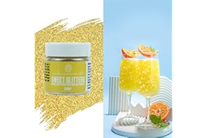 MS GOOD MakeSomeSweets Sweet Glitters - Glitter Commestibili per Bevande, Vegani, Senza Glutine, Senza Olio di Palma, Scelta Colorata, 10g