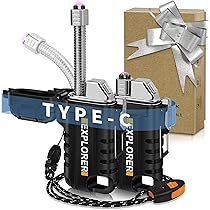 Briquet électrique Et Rechargeable Par USB Avec Affichage LEDallume