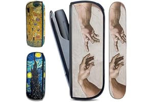 UPSHELL - Cover IQOS 3 DUO Rigida ART LIMITED EDITION, Custodia Porta Sigaretta Elettronica in Alta Qualità, Accessori Utili per Sigarette Elettroniche (Creazione di Adamo)