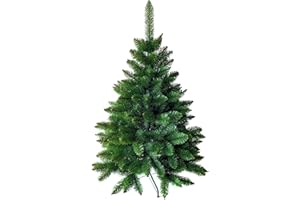 ‎PURE LIVING INTERIOR DESIGN Weihnachtsbaum künstlich 120 cm –TESTSIEGER - Dichte Zweige, einfacher Aufbau, Made in EU - Künstlicher Weihnachtsbaum mit Metallständer– Edle Nordmanntanne - Tannenbaum künstlich von Pure Living