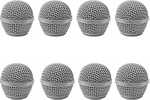 MICROPHONE DUDE Replacement Microphone Mesh Grill Heads for Shure SM58,AKG, Sennheiser etc- Multiple Quantities
