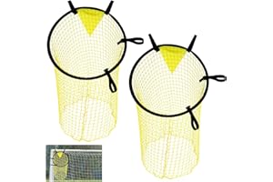DINGBLUE Football Goal Soccer Top Bins - Soccer Target Outdoor Top Bins Football Targets Goal Net 45cm/58cm Football Training Goal Target for Shootings Accuracy Training Practice Equipment(Set of 2)