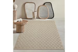 MIAS TEPPICHE Mia´s Teppiche Soil - Tappeto robusto per interni ed esterni, effetto iuta naturale, resistente alle intemperie, adatto per terrazza e giardino, ca. 200 x 290 cm