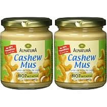 Alnatura Bio Cashewmus, vegan, 2er Pack (1 x 250 g) Lebensmittel & Getränke