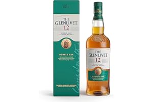 The Glenlivet 12 Year Old Single Malt Scotch Whisky (Double Oak), 70cl with Gift Box, Malt Whisky