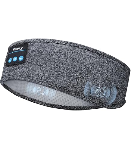 Fascia Bluetooth Per Dormire Con Cuffie Antirumore – Regalo Originale Per Uomo, Donna, Mamma O Papà – Idee Regalo Natale E Compleanno