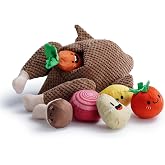 Nocciola Squeaky Dog Toys, Small Dog Toys for Aggressive Chewers for Boredom, Pet Chew Toys for Medium Small Puppies, Maintai