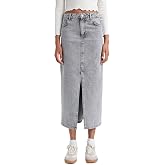 DeFacto Kadın Long Fit Jean Uzun Etek