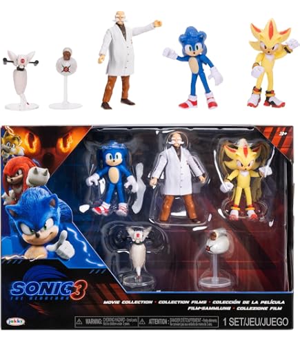 Flying Heroes 07981 Sonic The Hedgehog Flash Tirez sur le cordon pour les regarder moucher, cadeau idéal pour les garçons âgés de 4 à 7 ans, queues pas besoin de piles