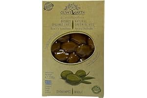 CAPTAIN STAMATIS Olive's Earth Griechische Grüne Oliven mit Stein aus Chalkidiki