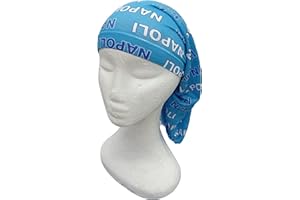 LIGUORO SHOP Bandana Calcio Napoli Festa 3° Scudetto Campioni D'Italia Ciclismo Runners Trairunning Sport Fascia Sudore