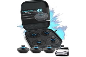 ‎PLANGER PLANGER® Tesla Wagenheber Adapter - 4X ENRGY PAD flach (Model 3 - Model S - Model Y - Model X) 10 Jahre Garantie - Bruchsicher 3t