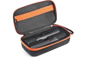 XBERSTAR Étui de transport portable pour microphone JBL Partybox Encore pour microphone JBL Partybox Encore, Version de la batterie, Étui pour microphone