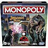 Hasbro Gaming Monopoly World Jurassic Park Edition, Gioco Da Tavolo Per Bambini Dagli 8 Anni In Su, F1662103, Multicolore