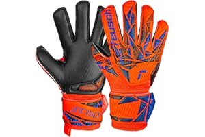 ‎REUSCH Reusch Attrakt Silver Junior Torwarthandschuhe Kinder Jugendliche Fußballhandschuhe für Jungen und Mädchen geeignet für alle Wetterbedingungen und Spielfeldoberflächen