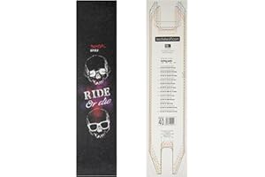 BESTIAL WOLF Griptape, carta abrasiva personalizzata per scooter Freestyle, 12 x 53 cm (GRIPTAPE40)