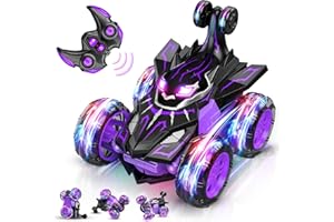 Braxel Coche Teledirigido Niños 3 4 5 6 Años, Juguetes Niños 3-6 Años Regalo Niño 3-9 Años Coches para Niños Monster Truck Juegos Exterior Niños Coche RC Regalos Cumpleaños Niños