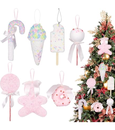 16 Palline Di Natale A Forma Di Macaron In Plastica Infrangibile - 6 Cm, Colorate, Effetto Velluto Floccato - Decorazioni Per Albero, Ghirlande, Feste E Matrimoni - 2